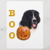 Newfoundland Landseer Halloween Boo (Front)