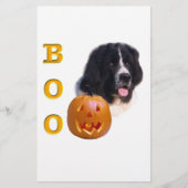 Newfoundland Landseer Halloween Boo (Front)