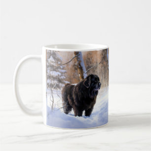 Newfoundland Let It Snow Christmas Coffee Mug