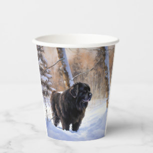 Newfoundland Let It Snow Christmas Paper Cups