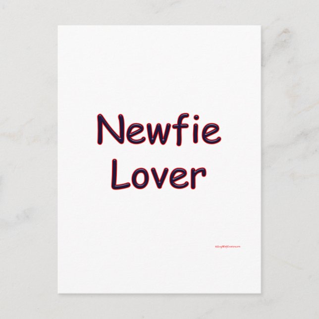 Newfoundland Lover Postcard (Front)