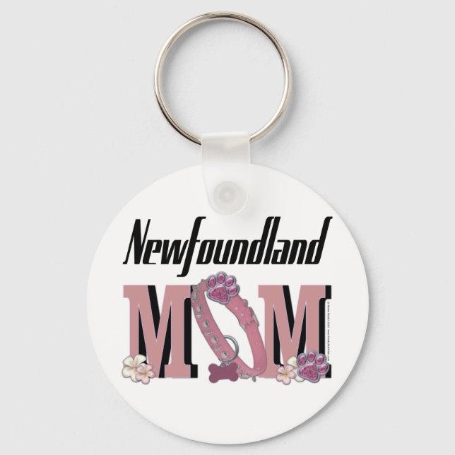 Newfoundland MOM Keychain (Front)