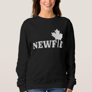 Newfoundland Newfie Maple Leaf Canada Canadian Fla Sweatshirt