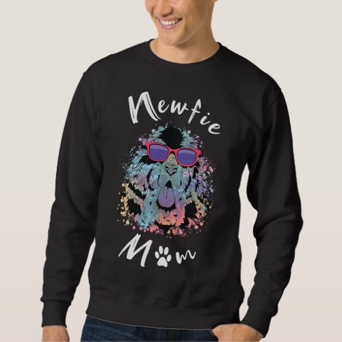 Newfoundland Newfie Mom Dog Lover Gift Sweatshirt