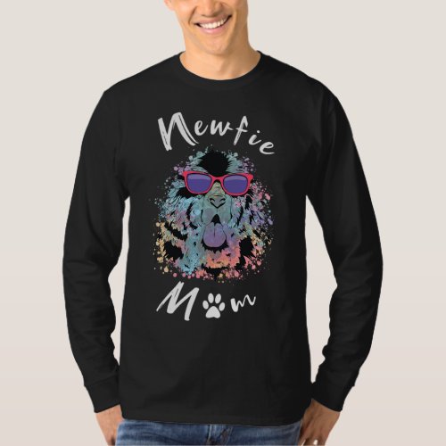 Newfoundland Newfie Mom Dog Lover Gift T_Shirt