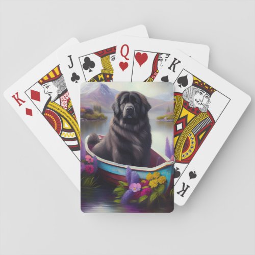 Newfoundland on a Paddle A Scenic Adventure Poker Cards