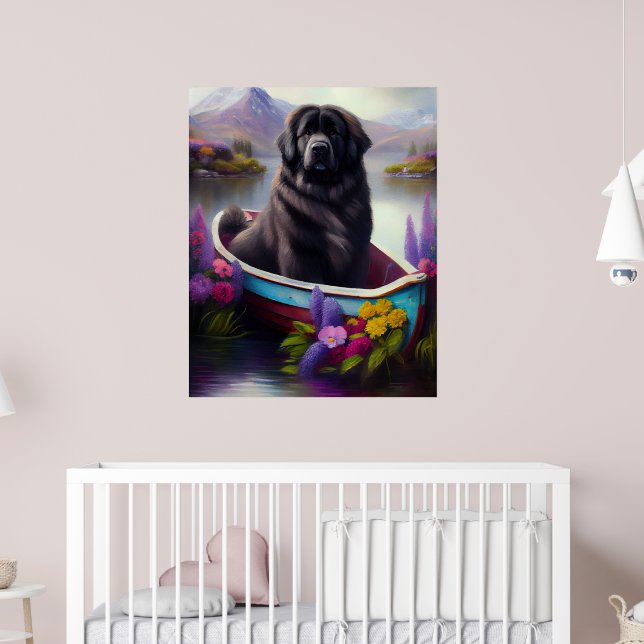 Newfoundland on a Paddle: A Scenic Adventure Poster (Nursery 2)