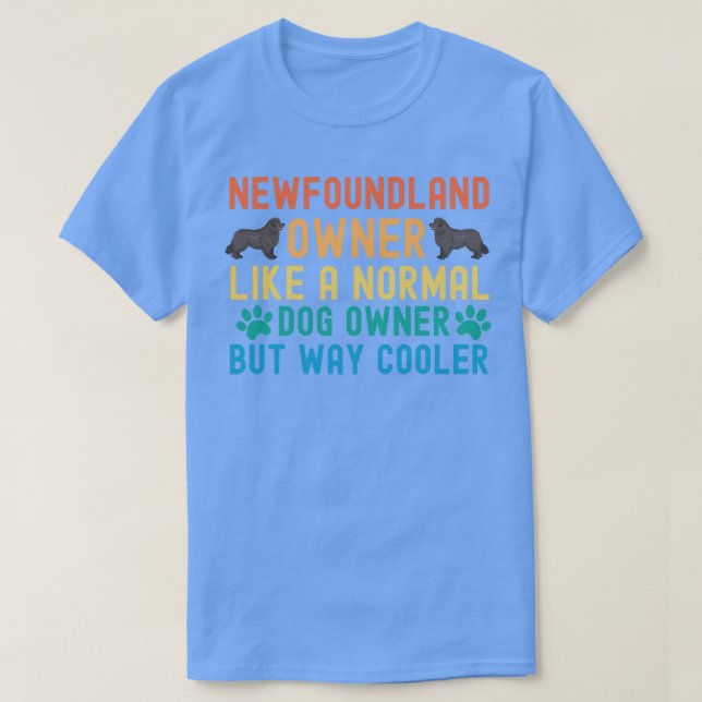 Newfoundland Owner T-Shirt (Design Front)
