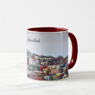 Newfoundland, panoramic cityscape photograph mug