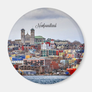 Newfoundland, panoramic landscape, magnet