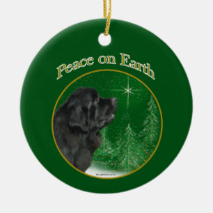 Newfoundland Peace Ceramic Ornament