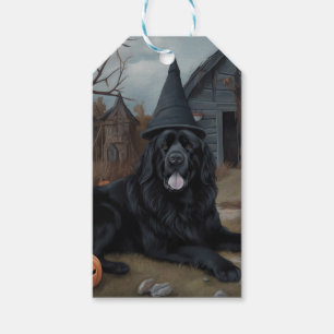 Newfoundland Pumpkins Halloween Scary Gift Tags