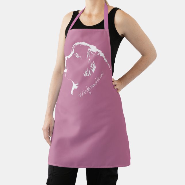 Newfoundland Pup Aprons Puppy Dog Lover Aprons (Insitu)