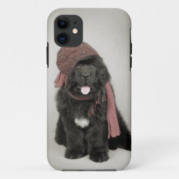 Newfoundland puppy iPhone 11 case
