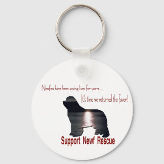 Newfoundland Rescue Keychain