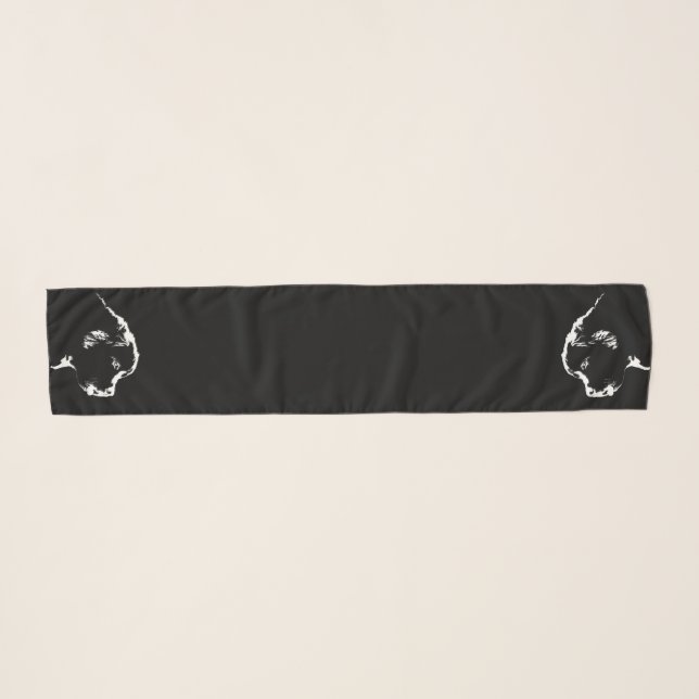 Newfoundland Scarf Stylish Puppy Dog Scarves (Front (Horizontal))