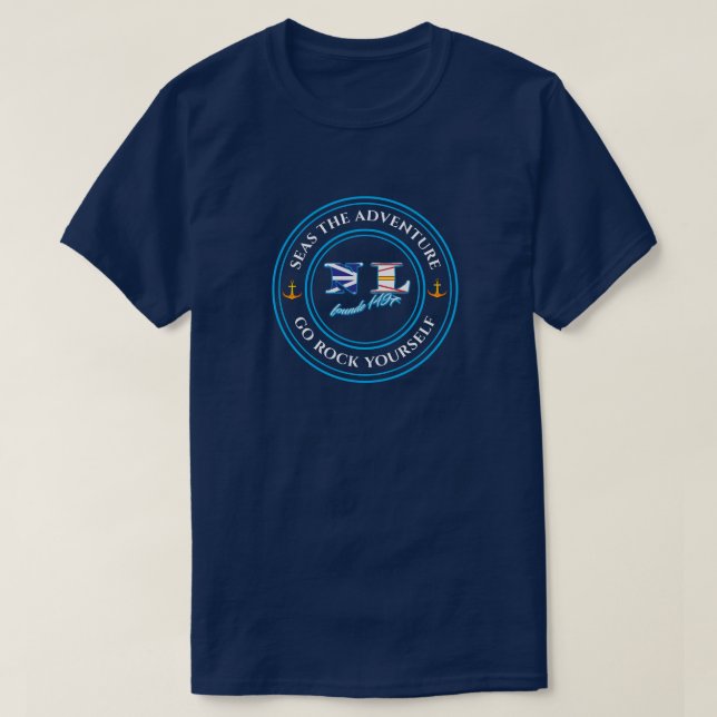 Newfoundland Seas The Adventure Go Rock Yourself T-Shirt (Design Front)