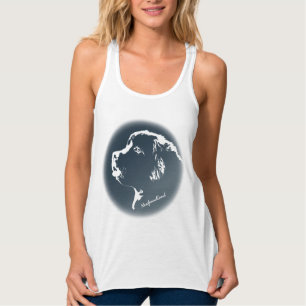 Newfoundland Shirt Personalized Puppy Dog Tank Top