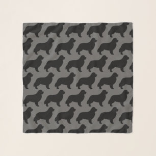 Newfoundland Silhouettes Pattern Scarf