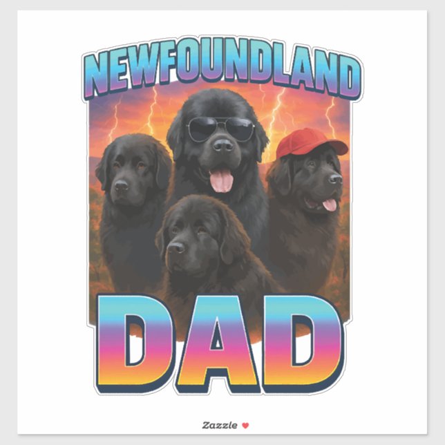 Newfoundland Sticker (Sheet)