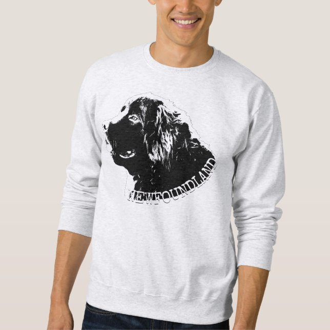 Newfoundland Sweatshirt Newfoundland Dog Shirts (Front)