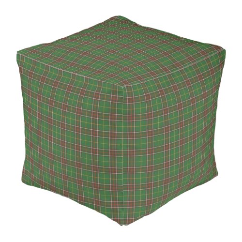 Newfoundland   Tartan cottage pouf seat pilow