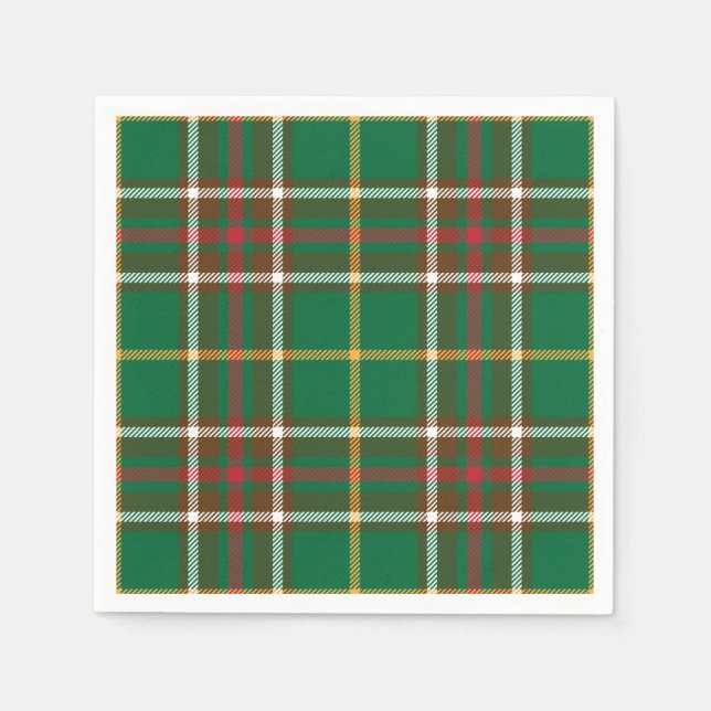 Newfoundland Tartan Napkins (Front)