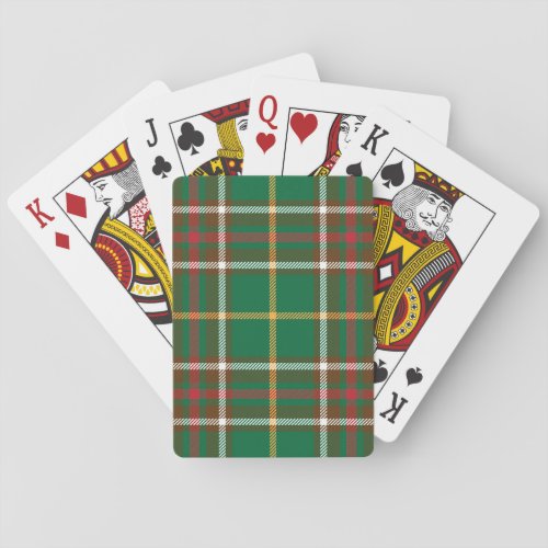 Newfoundland Tartan Playing Cards