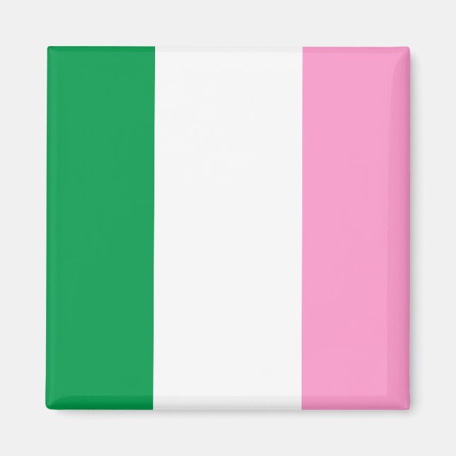 Newfoundland Tricolour flag (Canada) Magnet (Front)