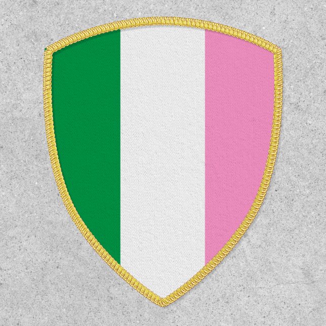 Newfoundland Tricolour flag (Canada) Patch (Front)