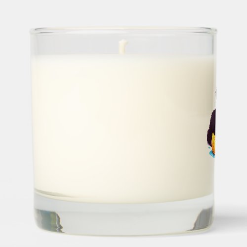 Newfoundland with a rubber duck   scented candle