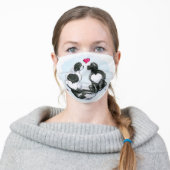Newfy LOVE Adult Cloth Face Mask (Worn)