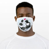 Newfy LOVE Adult Cloth Face Mask (Worn)