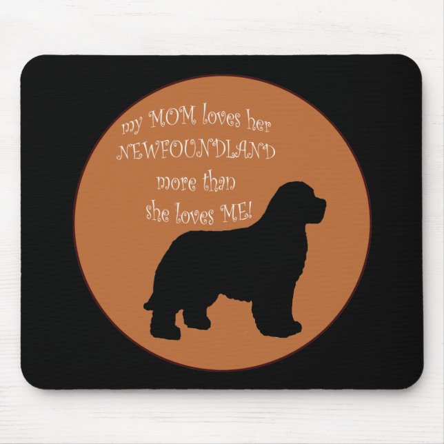 newfy_mom mouse pad (Front)