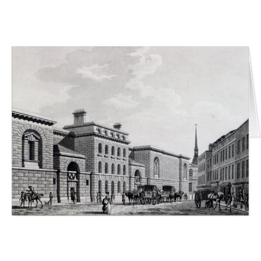 Newgate prison, 1799 (Front Horizontal)
