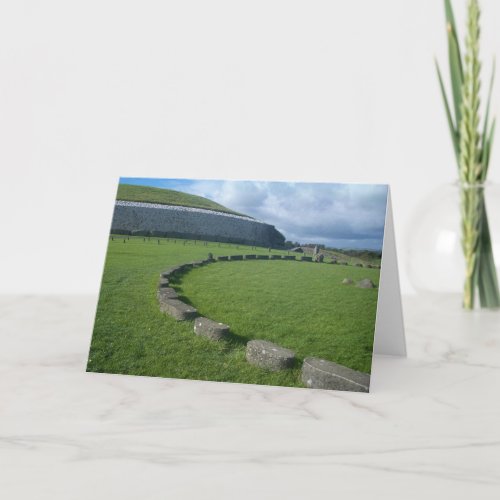 Newgrange Ireland Card