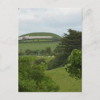 Newgrange Passage Tomb Postcard