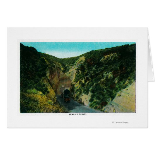 Newhall Tunnel on Ridge RouteRidge Route, CA Cards (Front Horizontal)