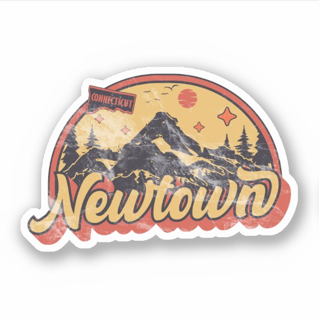 Newington, Connecticut Sticker (Front)