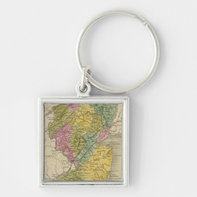 NewJersey 2 Keychain (Front)