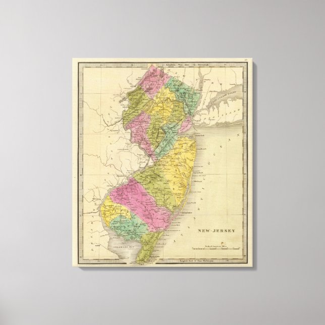 NewJersey Canvas Print (Front)