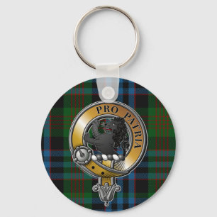 Newlands Tartan & Badge Keychain