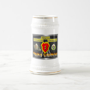 Newly Designed 25th Infantry Division Beer Stein