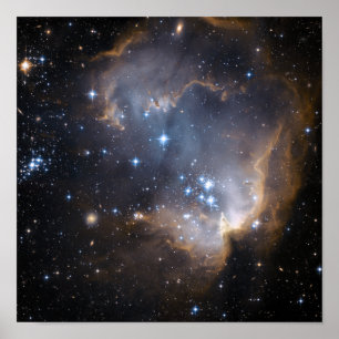 Newly formed stars poster