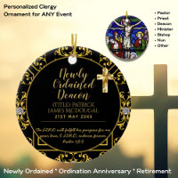 Newly Ordained Deacon Gift Scripture Verse Custom