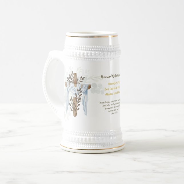 Newly Ordained Priest Pastor Deacon Minister Mug (Front Left)