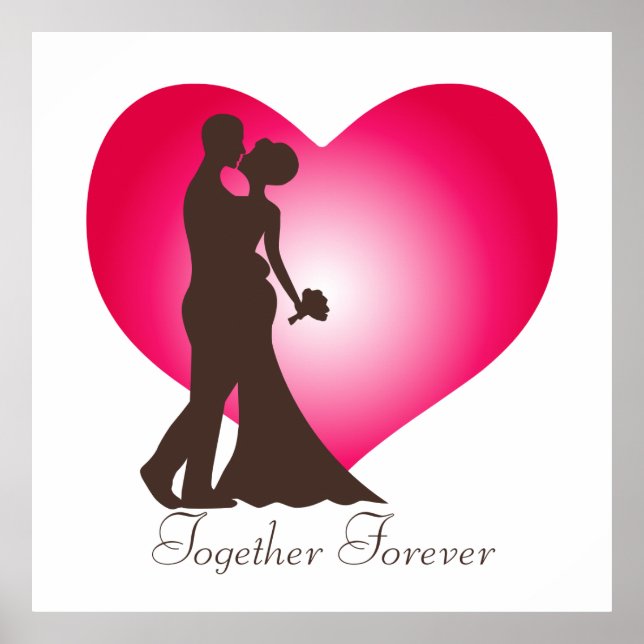 Newly wedded couple poster (Front)