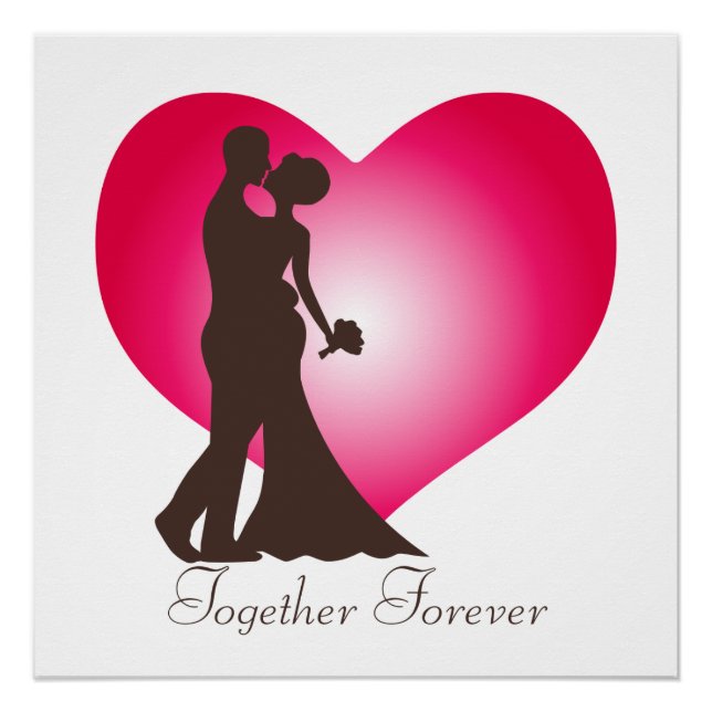 Newly wedded couple poster (Front)