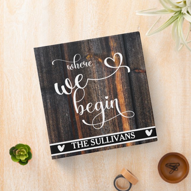 Newly Weds Weddings 3 Ring Binder (In Situ)