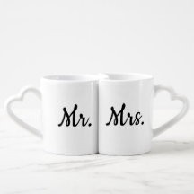 Newlywed Coffee Mug Set
